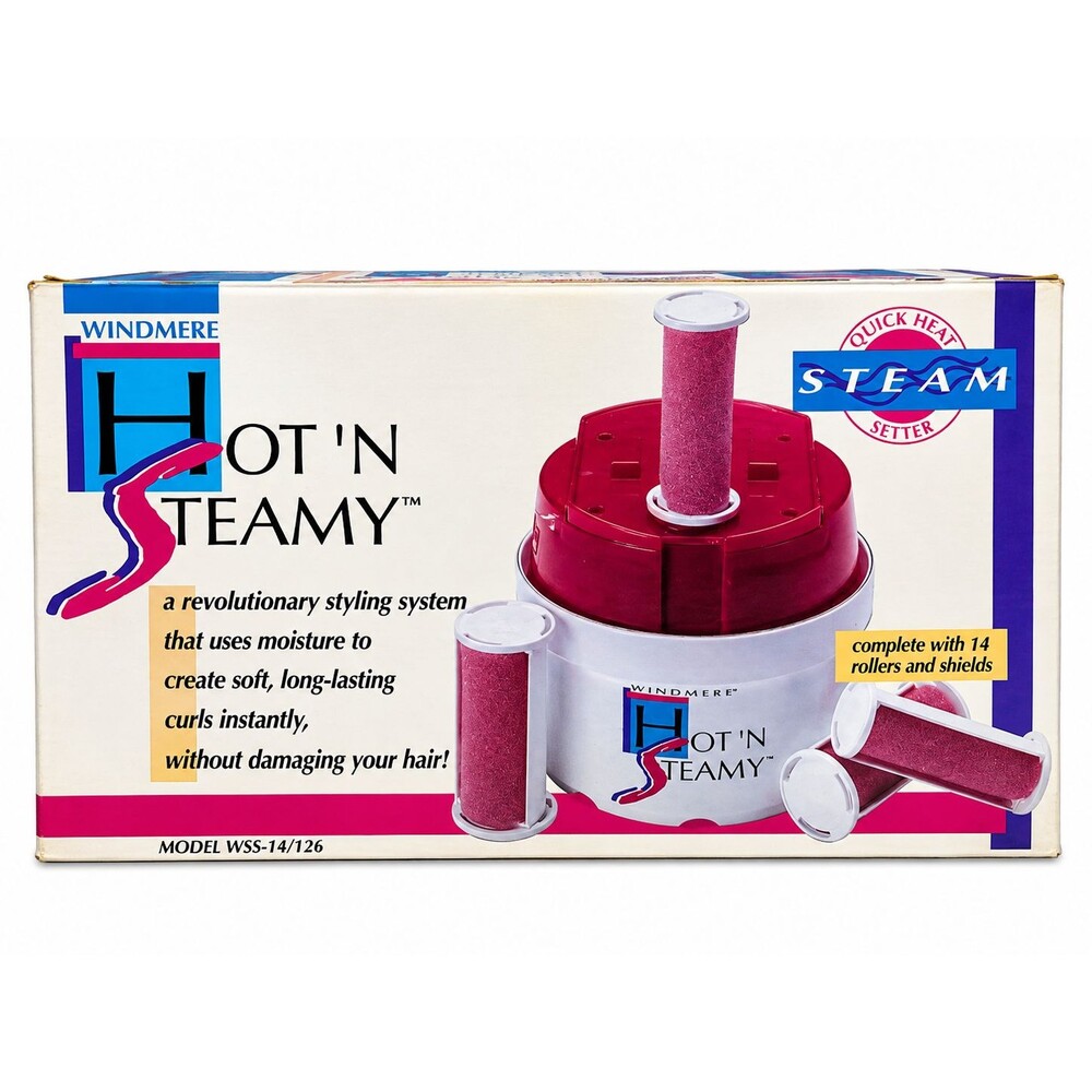 Windmere Hot N Steamy 14 Rollers WSS-14/126 Hairsetter NEW